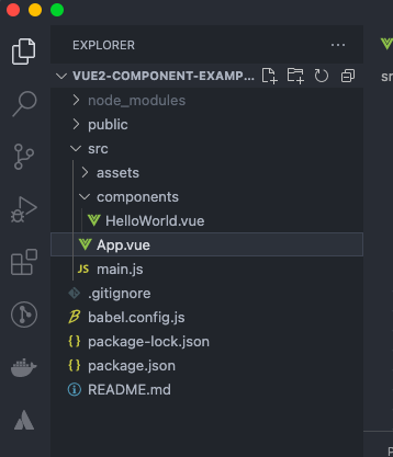 Vue Project Basic Directory Structure